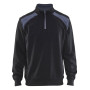 Pull col camionneur noir/gris - BLAKLADER