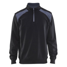 Pull col camionneur noir/gris - BLAKLADER