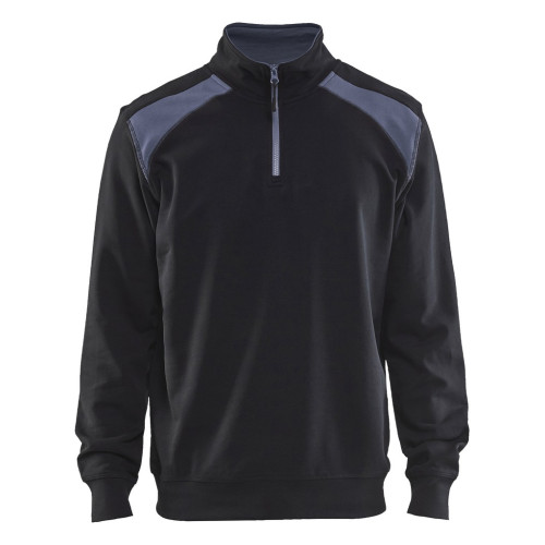Pull col camionneur noir/gris - BLAKLADER