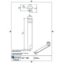 Guide à sceller horizontal 1091 - MANTION
