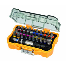 Coffret 32 embouts pour tournevis avec porte embouts DEWALT