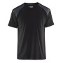 T-Shirt noir/gris foncé - BLAKLADER