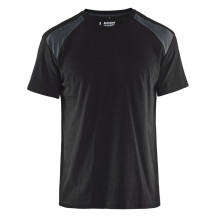 T-Shirt noir/gris foncé - BLAKLADER