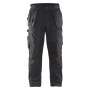 Pantalon + stretch noir/rouge avec poches flottantes - BLAKLADER