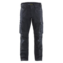 Pantalon services denim stretch 2D marine - BLAKLADER