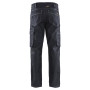 Pantalon services denim stretch 2D marine - BLAKLADER