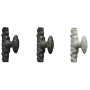 Crémone style fonctionelle 18x9 modèle B - FONDERIE ROLLINGER