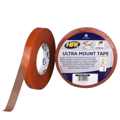 UHU DOUBLEfix Extra fort - Ruban adhésif double face - 19 mm x 1,5 m Pas  Cher