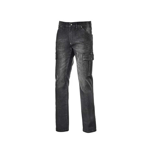 Pantalon CARGO STONE noir délavé