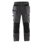 Pantalon artisan gris foncé/noir