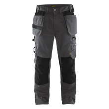 Pantalon artisan gris foncé/noir - BLAKLADER