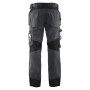 Pantalon artisan gris foncé/noir - BLAKLADER