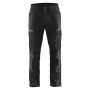 Pantalon services + stretch noir/gris foncé - BLAKLADER