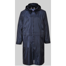 Manteau de pluie bleu marine