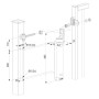 Ferme-portillon RHINO - LOCINOX