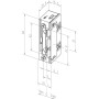 Gâche de chantier 118E - EFF-EFF