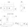 Serrure électrique bec de cane 52N 12V - ISEO