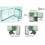Cadre et amortisseur SOFTSTOPP MAGIC CORNER