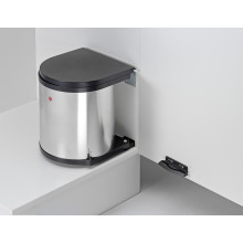 Poubelle automatique inox 15L - CONTEC