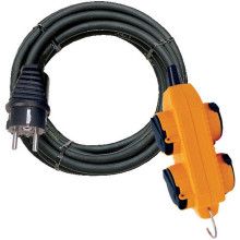 Rallonge POWERBLOCK 4 prises/clapet