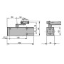 Corps seul pour ferme porte TS 2000 VBC - Freinage à l'ouverture 