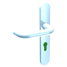 Ensemble de poignées de porte ARCOLOR 232HR - Blanc - ASSA ABLOY VACHETTE