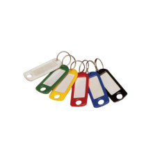 Porte-clés étiquettes plastique - Lot de 100 ou de 600 - BVG
