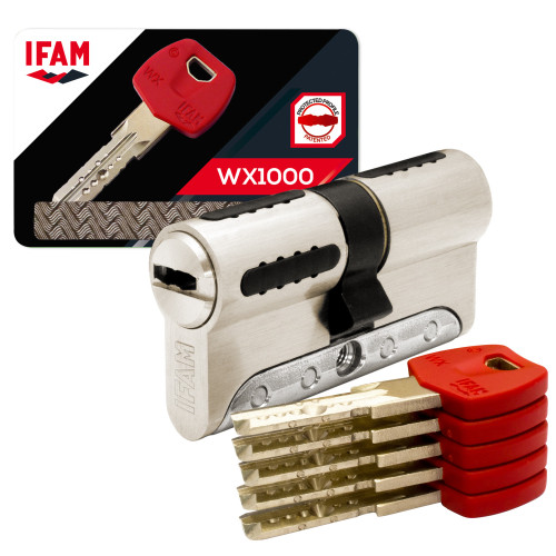 Cylindre IFAM Série WX1000 à 2 entrées de clé