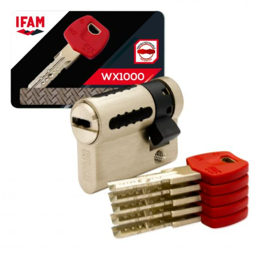 Cylindre IFAM Série WX1000 à 2 entrées de clé