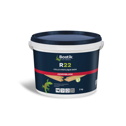 Colle à bois SADER R22 - 5 Kg - BOSTIK