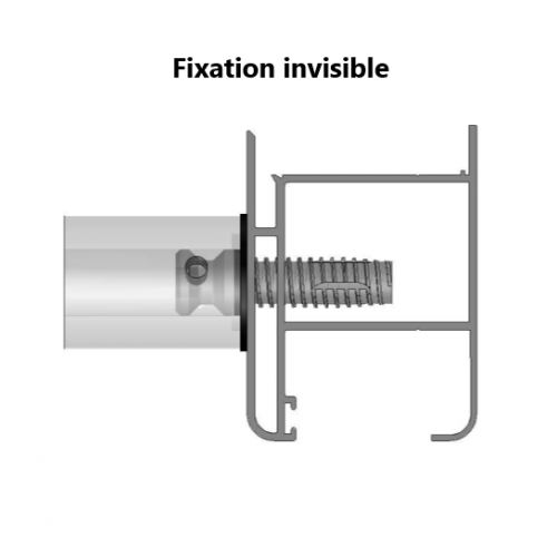 Kit de fixation pour poignée de tirage
