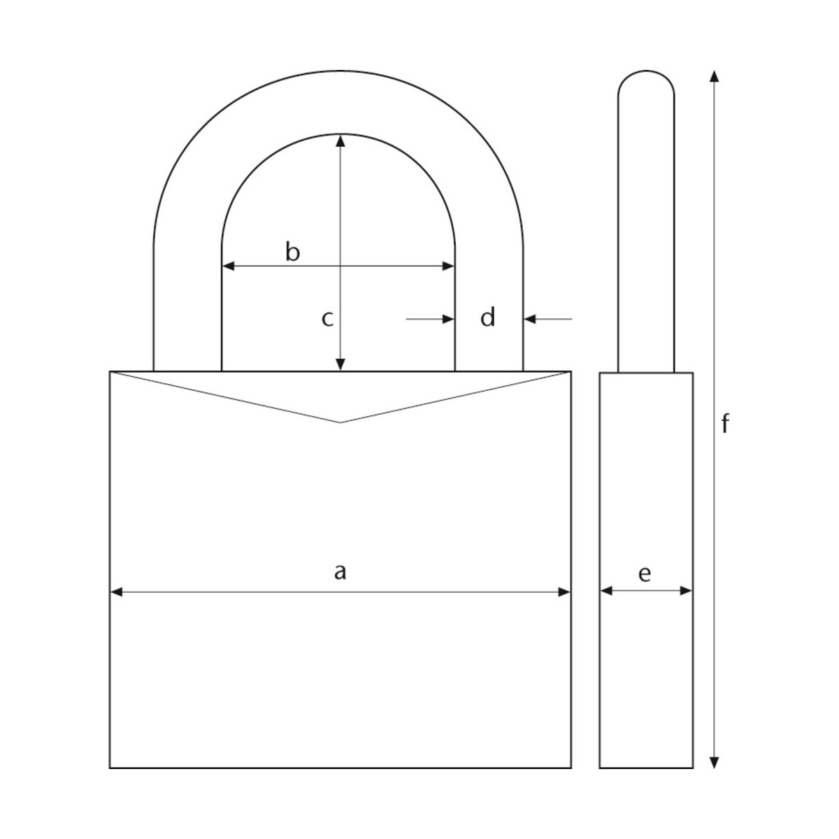 ABUS CADENAS EMPREINTE DIGITALE 57/45