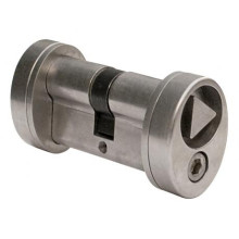 Cylindre double entrée avec triangle pompier - LOCINOX