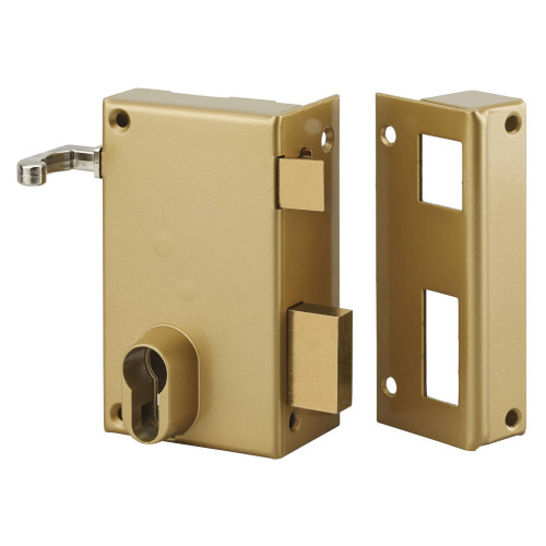 Serrure en applique verticale à tirage METALUX Série 9812 - METALUX