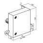 Serrure simple empênage N.15 - BEUGNOT