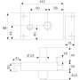 Serrure de sureté horizontale tirage ZENITH 541 - ISEO