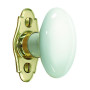 Bouton ovale sur platine - MERIGOUS
