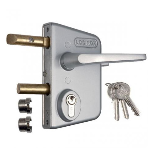 Serrure de portail en applique LCKX 40 - LOCINOX