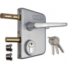 Serrure de portail en applique LCKX 40 - LOCINOX