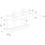Gabarit de perçage pour serrure de portail battant LOCINOX - LOCINOX