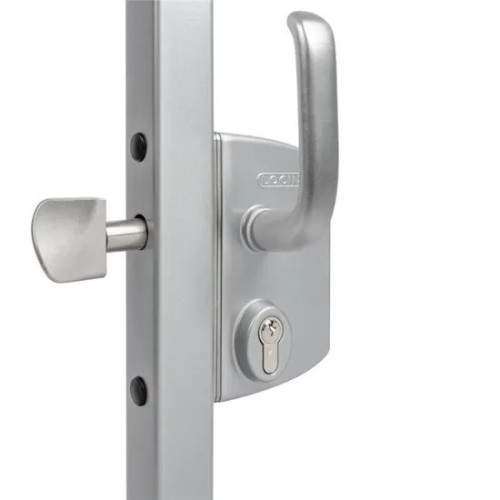 Serrure LSKZ 40 sans gâche - Argent - LOCINOX