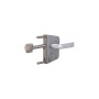 Serrure LSKZ 40 sans gâche - Argent - LOCINOX