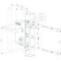Serrure pour tube de 40 à 60 mm LAKQ 40 - Vert - LOCINOX