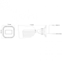 Caméra de surveilliance BULLET I2-320IPSN-28