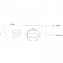 Caméra de surveilliance TURRET DI-320IPSN-36-V2