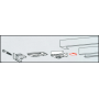 Arret mécanique pour Bras Glissière Ferme-porte TS71 DORMAKABA
