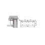Support équerrepour ferme-porte TS73V - DORMAKABA