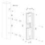 Gâche électrique MODULEC-SA 12-24V AC-DC