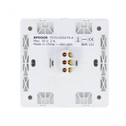 Bouton poussoir symbole clé - CDVI - CDVI