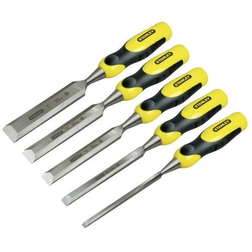 Coffret 5 ciseaux à bois DYNAGRIP - STANLEY